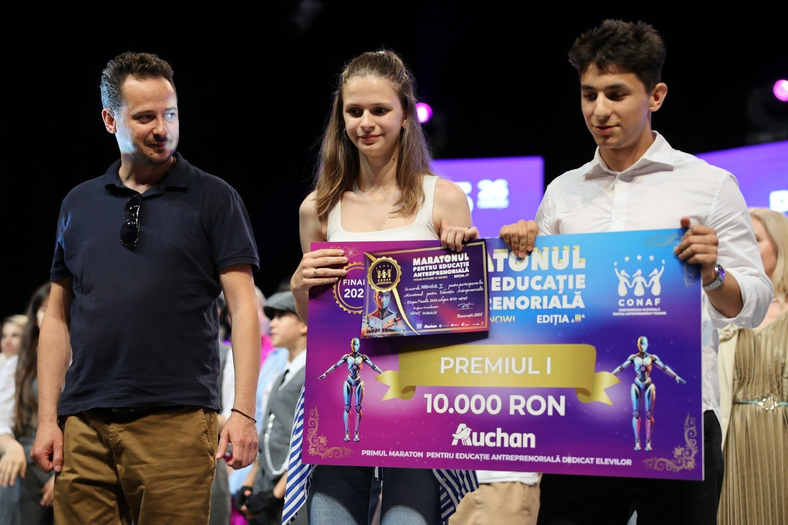 Locul 1-Maratonul pentru Educație Antreprenorială